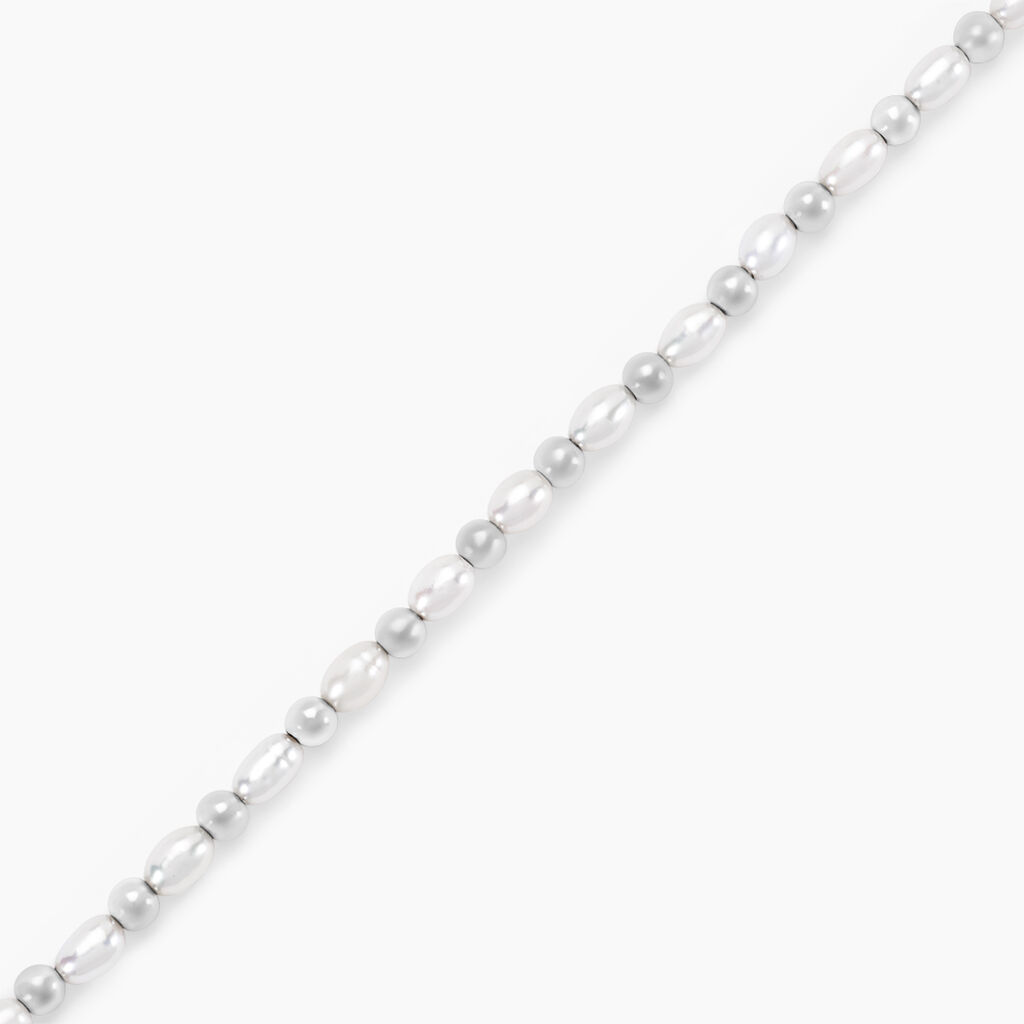 Bracelet Argent Bede Perles De Culture - Bracelets Femme | Histoire d&rsquo;Or