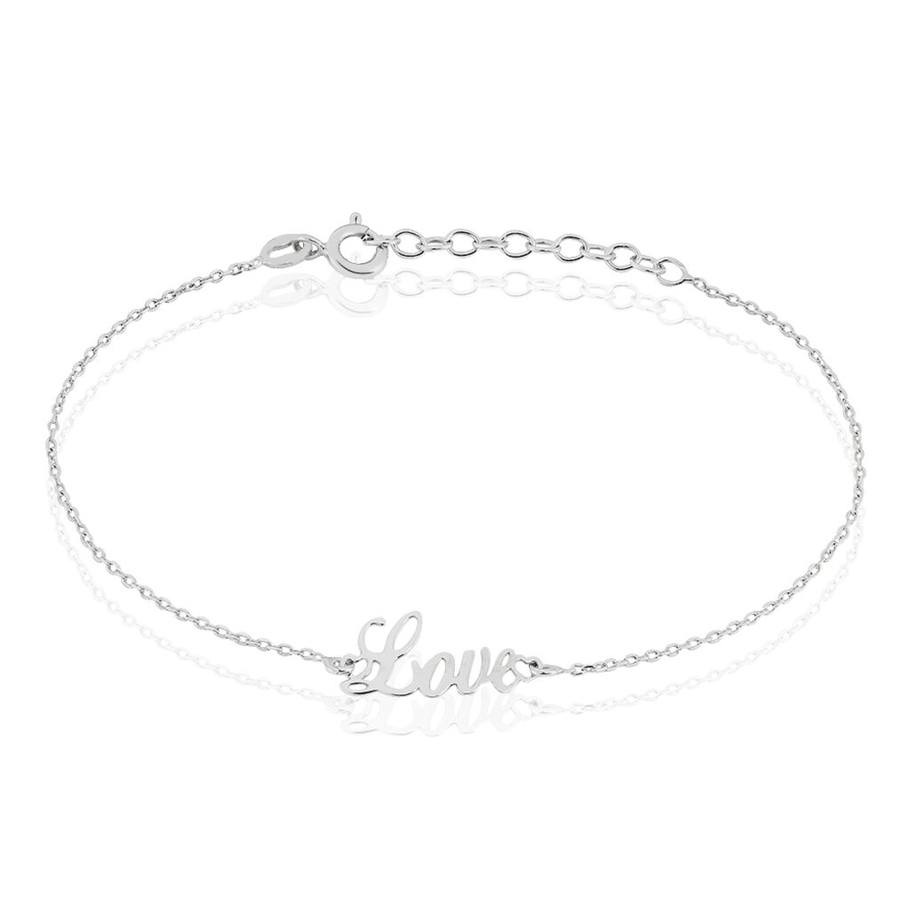 Bracelet Yuki Argent Blanc