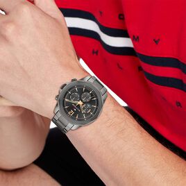 Montre Tommy Hilfiger Gris - Montres Homme | Histoire d’Or