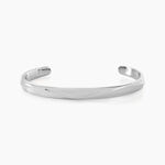 Bracelet Jonc Two Argent Blanc - Bracelets joncs Femme | Histoire d&rsquo;Or