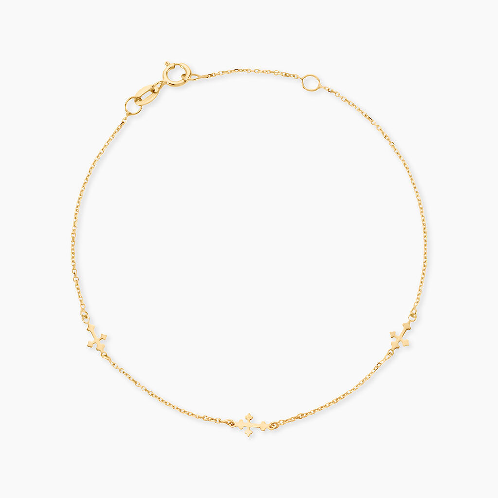 Bracelet Metin Or Jaune - Bracelets Communion Femme | Histoire d&rsquo;Or