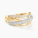 Bague Elodea Or Jaune Diamant - Bagues avec pierre Femme | Histoire d’Or