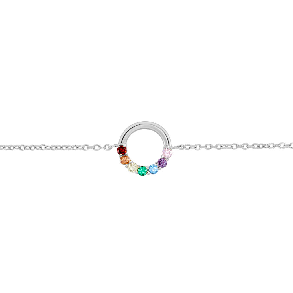 Bracelet Argent Giustino Oxydes De Zirconium - Bracelets Femme | Histoire d’Or