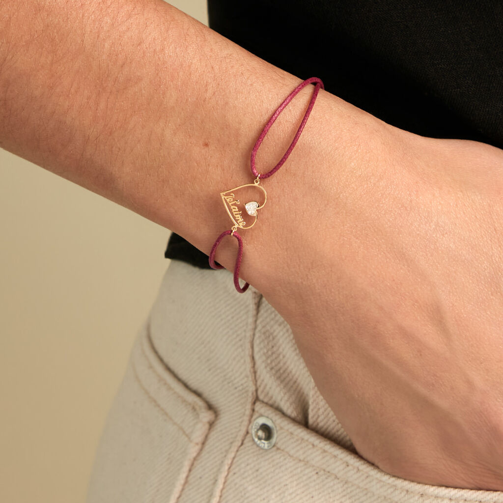 Bracelet Devdan Or Jaune - Bracelets cordon Femme | Histoire d&rsquo;Or