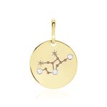 Pendentif Or Jaune Astraea Oxyde De Zirconium - Pendentifs Communion Femme | Histoire d&rsquo;Or