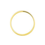 Alliance Triade Ruban Plat Or Tricolore - Alliances Unisex | Histoire d&rsquo;Or