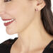 Boucles D'oreilles Puces Sagesse Or Jaune Rubis Et Diamant - Clous d'oreilles Femme | Histoire d’Or