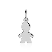 Pendentif Kids Argent Blanc