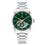 Montre Tommy Hilfiger Baker Automatic Vert - Montres Homme | Histoire d&rsquo;Or