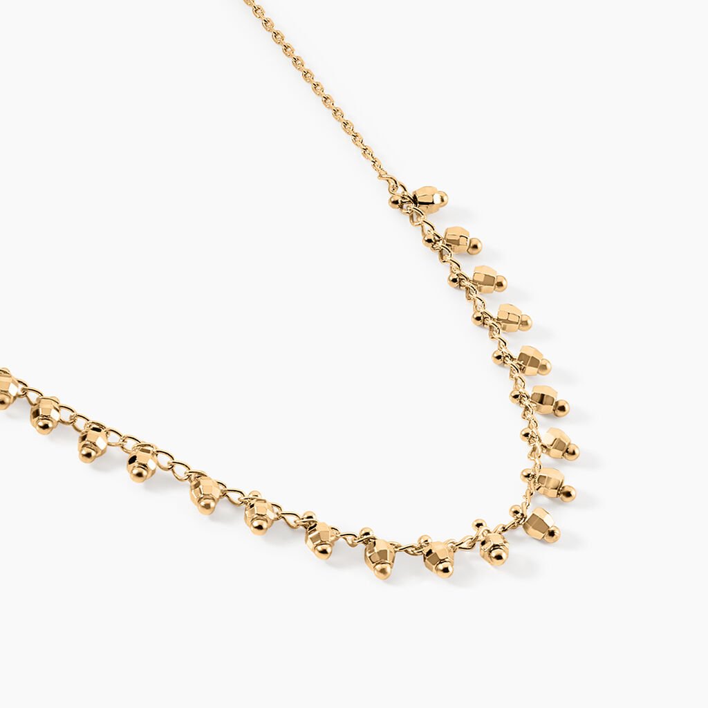 Collier Neria Plaqu&eacute; Or Jaune - Colliers fantaisie Femme | Histoire d&rsquo;Or