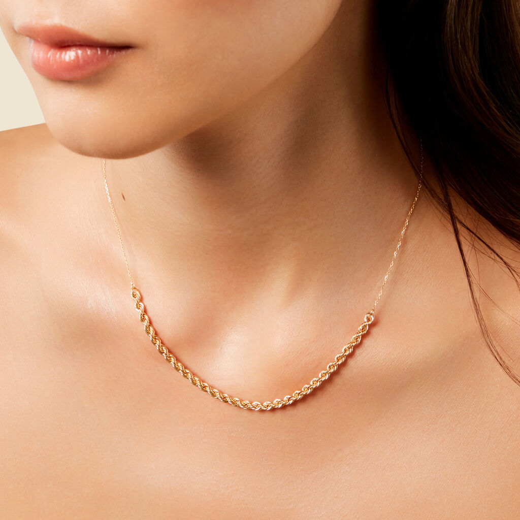 Collier Hachiro Or Jaune - Colliers Femme | Histoire d’Or