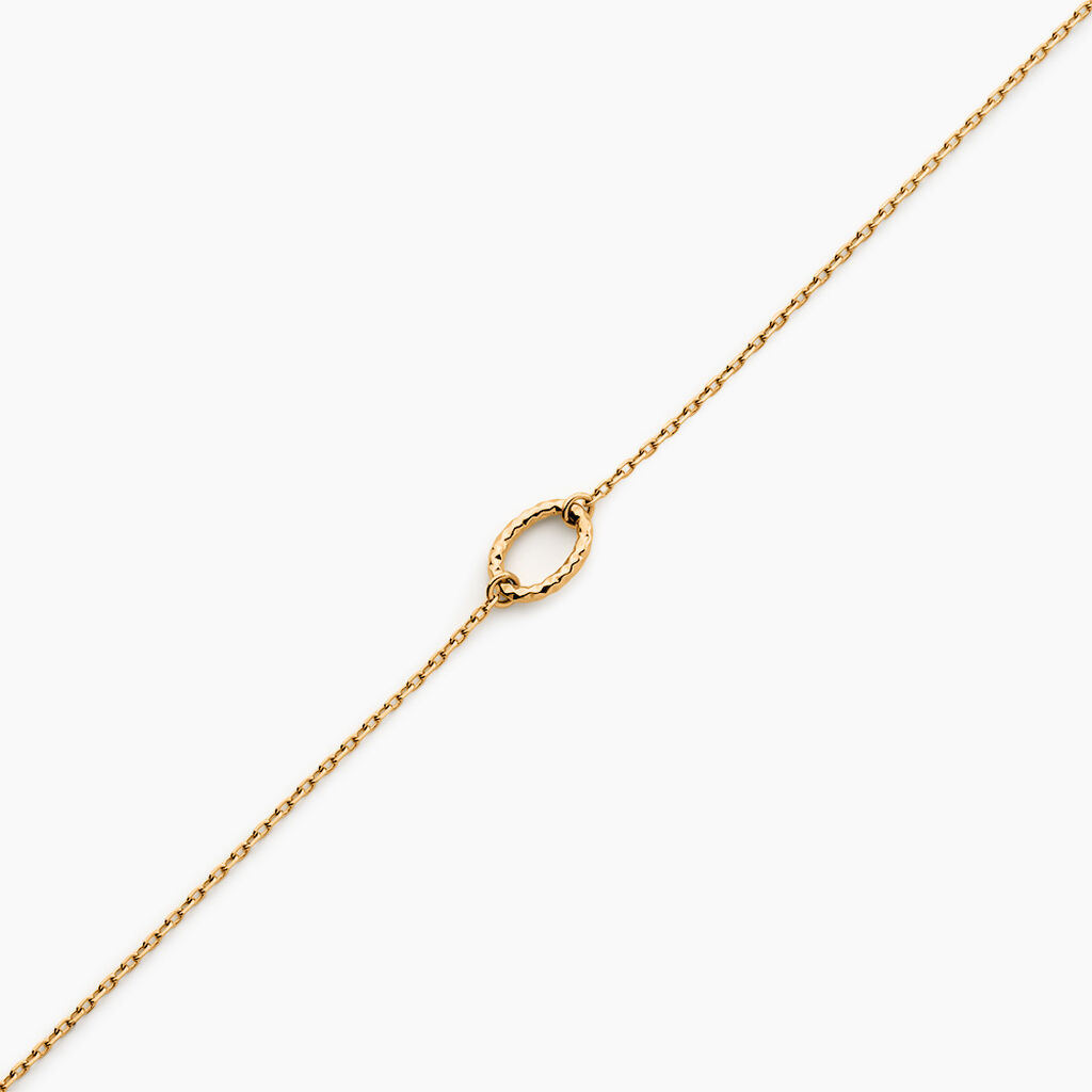 Bracelet Aleria Plaqu&eacute; Or Jaune - Bijoux sans pierre Femme | Histoire d&rsquo;Or