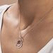 Collier Argent Blanc Alanna Ambre - Colliers fantaisie Femme | Histoire d’Or