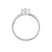 Bague Solitaire Argent Blanc Candi Oxyde De Zirconium - Bagues solitaires Femme | Histoire d’Or