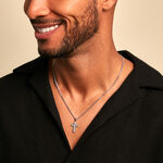 Collier Pulse Argent Blanc - Colliers Homme | Histoire d&rsquo;Or