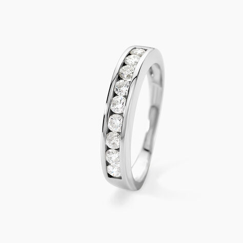 Alliance Giulia Or Blanc Diamant - Alliances Femme | Histoire d&rsquo;Or
