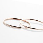 Cr&eacute;oles Valencina Or Rose - Boucles d'oreilles cr&eacute;oles Femme | Histoire d&rsquo;Or