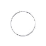 Alliance Herveva Ruban Plat Or Blanc - Alliances Unisex | Histoire d&rsquo;Or