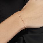 Bracelet Ziha Plaqu&eacute; Or Jaune Oxyde De Zirconium - Bracelets Femme | Histoire d&rsquo;Or