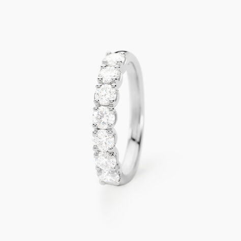Alliance Hera Or Blanc Diamant - Alliances Femme | Histoire d’Or