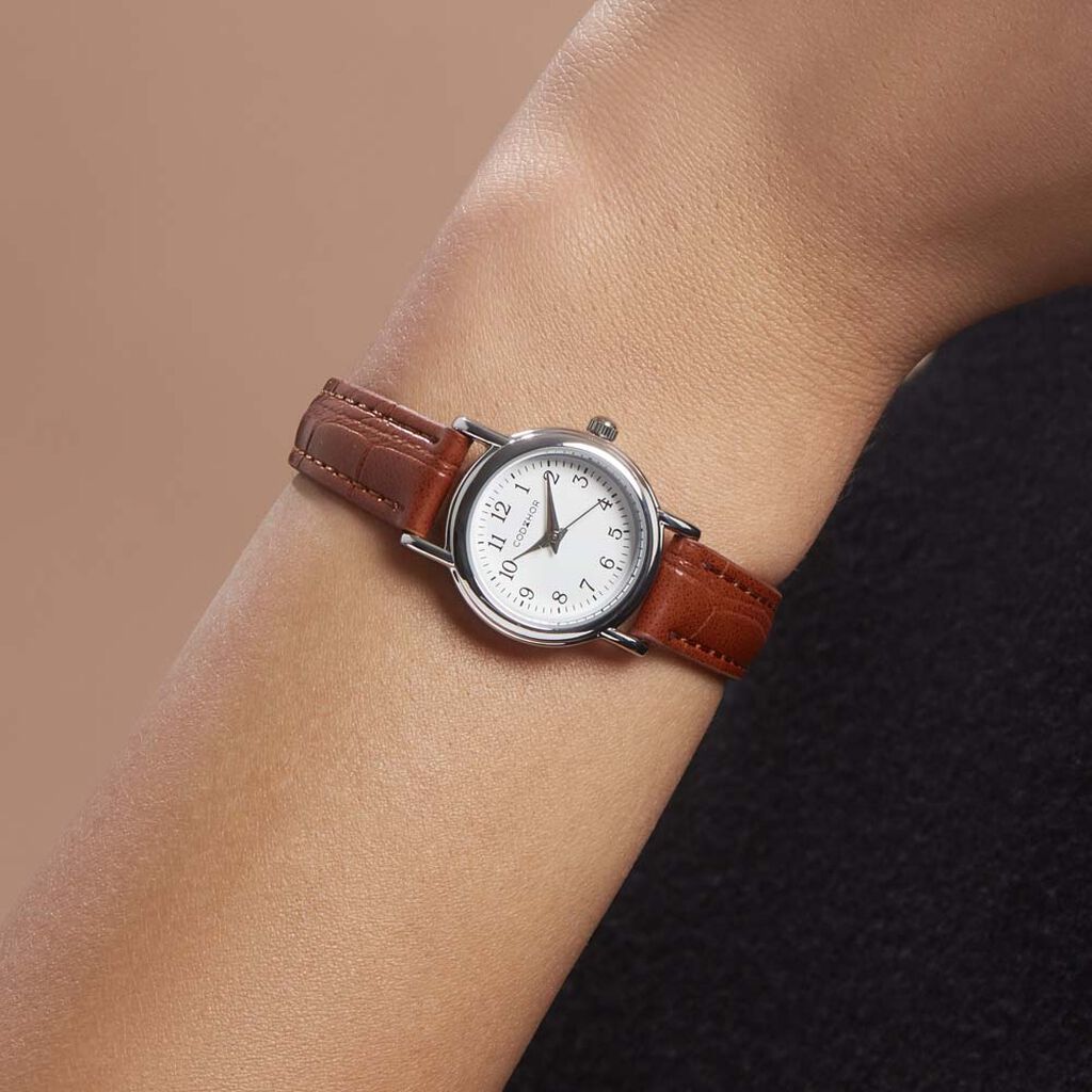 Montre Codhor Veronique Blanc - Montres Femme | Histoire d’Or