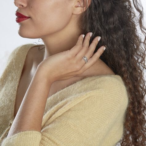 Bague Martianne Or Blanc Diamant - Bagues avec pierre Femme | Histoire d’Or
