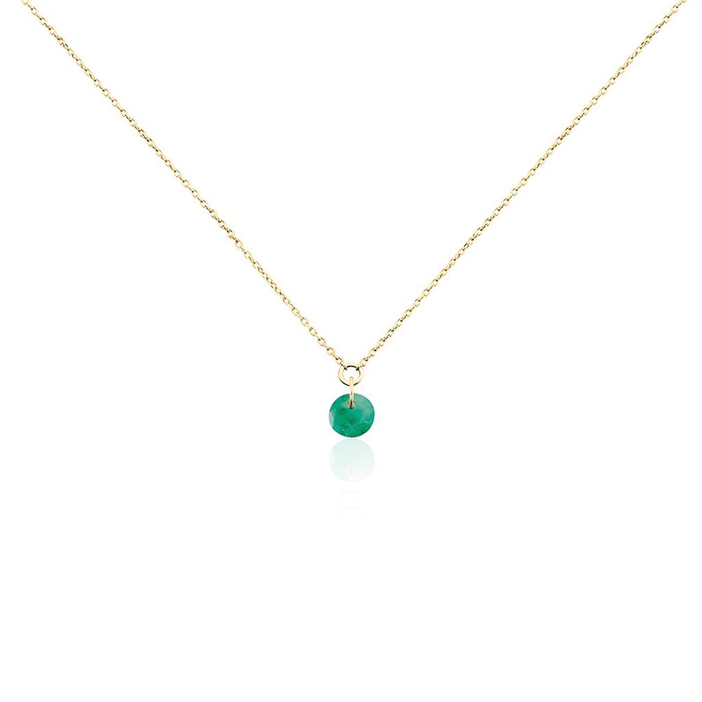 Collier Shakir Or Jaune Emeraude - Colliers Femme | Histoire d’Or