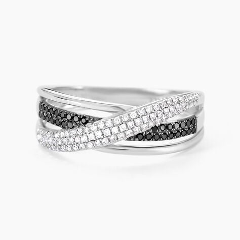 Bague Aina Or Blanc Diamant - Bagues avec pierre Femme | Histoire d’Or