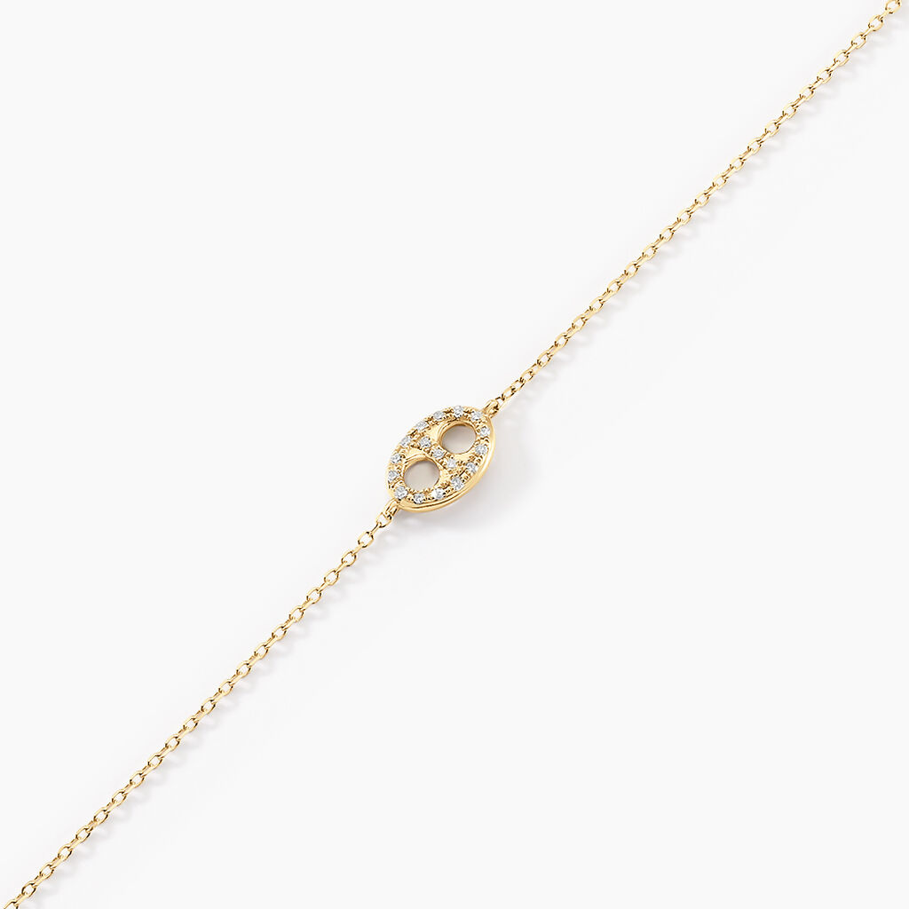 Bracelet Antun Or Jaune Diamant - Bracelets Femme | Histoire d’Or