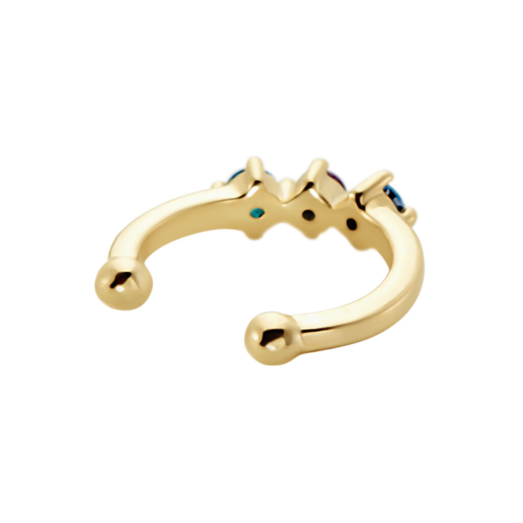 Bague D'oreille Unitaire Grishilde Plaqué Or Oxyde De Zirconium - Boucles d'oreilles fantaisie Femme | Histoire d’Or