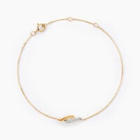 Bracelet Tylane Or Jaune Diamant