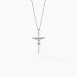 Pendentif Nessahae Argent Blanc - Pendentifs Communion Unisex | Histoire d&rsquo;Or