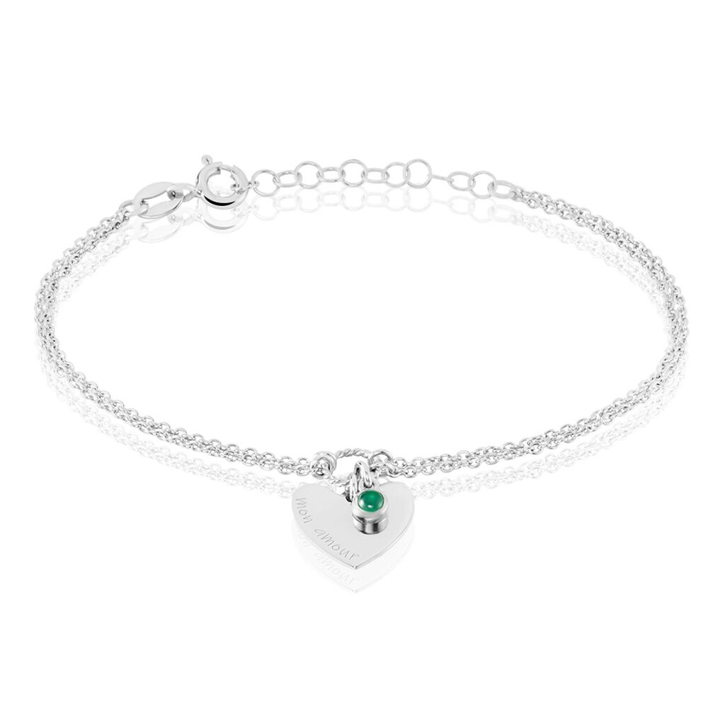 Bracelet Argent Pero Onyx