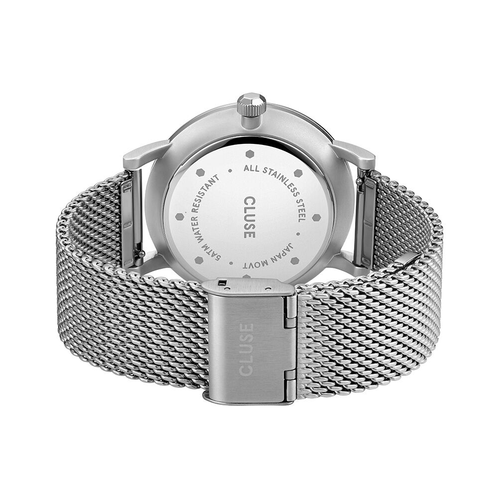 Montre Cluse Coffret La Tétragone Watch \u0026 Leather Strap, Gold Colour -  CG10318