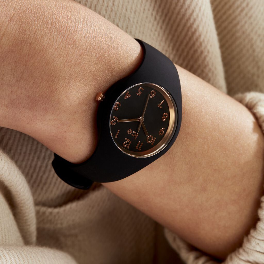 Montre Ice Watch Glam Noir - Montres Femme | Histoire d’Or