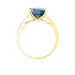 Bague Or Jaune Marie-camille Topaze Oxydes De Zirconium - Bagues solitaires Femme | Histoire d’Or
