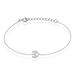 Bracelet Philine Argent Blanc Oxyde De Zirconium - Bracelets Lune Femme | Histoire d’Or