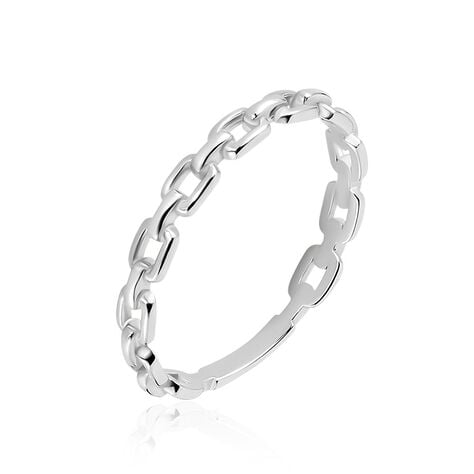 Bague Soho Argent Blanc - Bagues fantaisie Femme | Histoire d&rsquo;Or