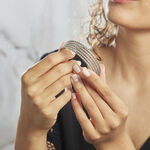 Bracelet Jonc Acier Blanc Anthonyn - Bracelets joncs Femme | Histoire d&rsquo;Or