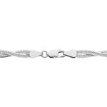 Collier Arkady Argent Blanc - Chaines Femme | Histoire d&rsquo;Or