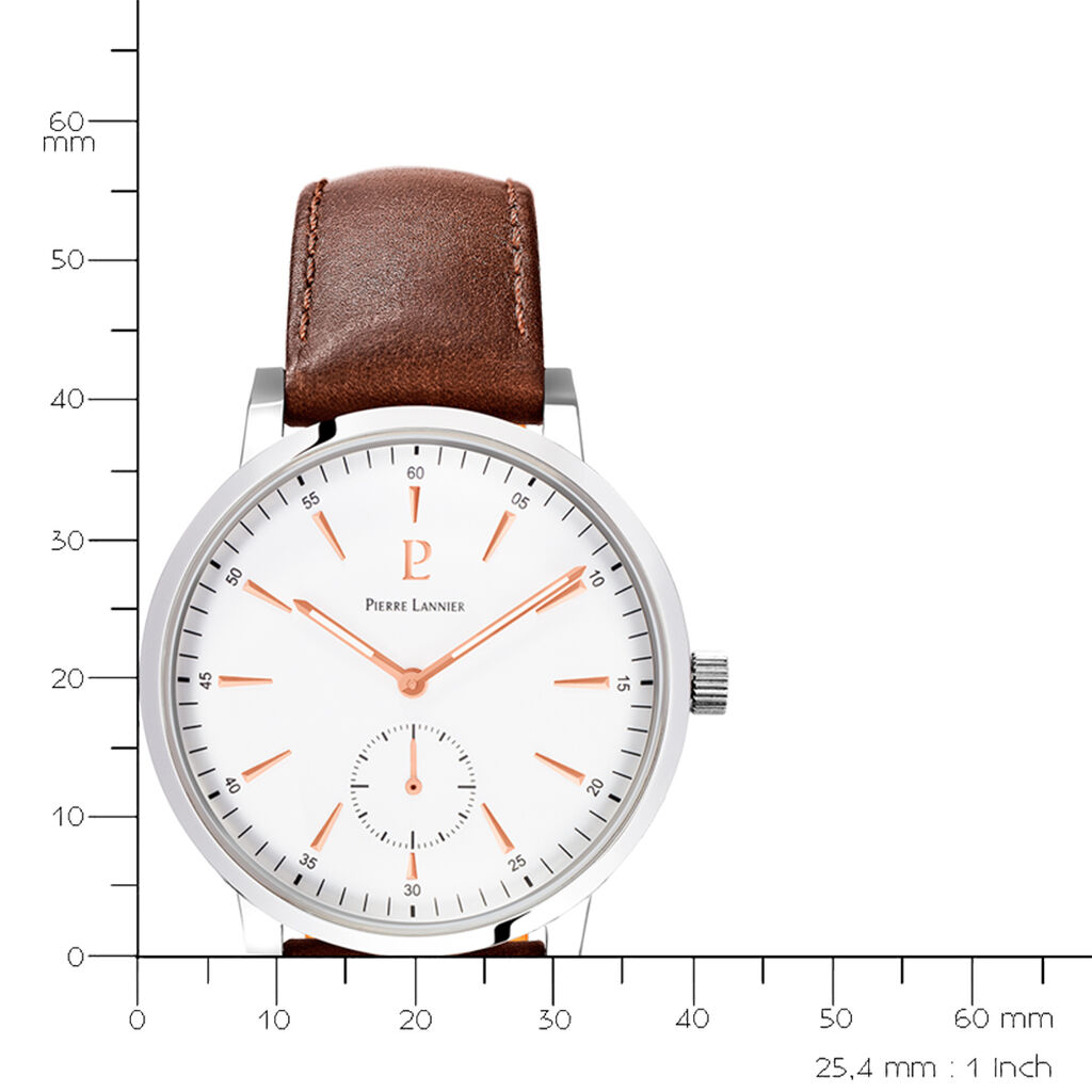 Montre Pierre Lannier Collection Week-end Vintage Blanc - Montres Homme | Histoire d’Or