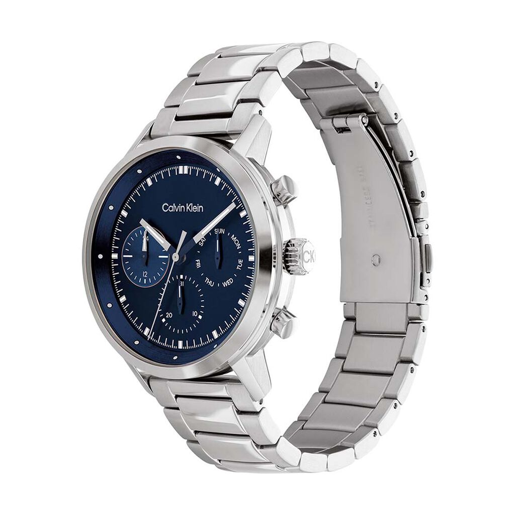 Montre Calvin Klein Gauge Bleu - Id&eacute;es cadeaux Homme | Histoire d&rsquo;Or