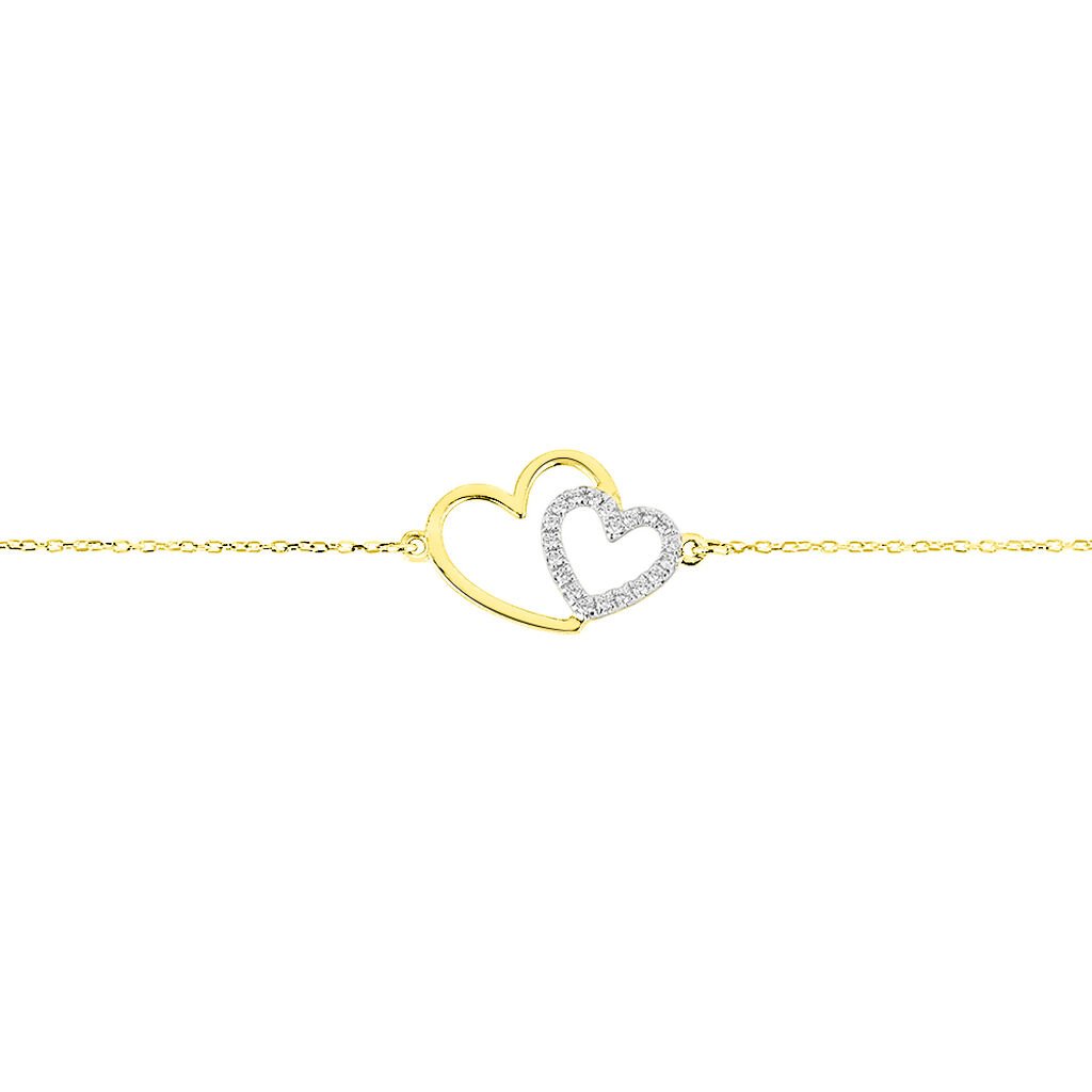 Bracelet Marineta Or Jaune Oxyde De Zirconium - Bracelets Femme | Histoire d’Or