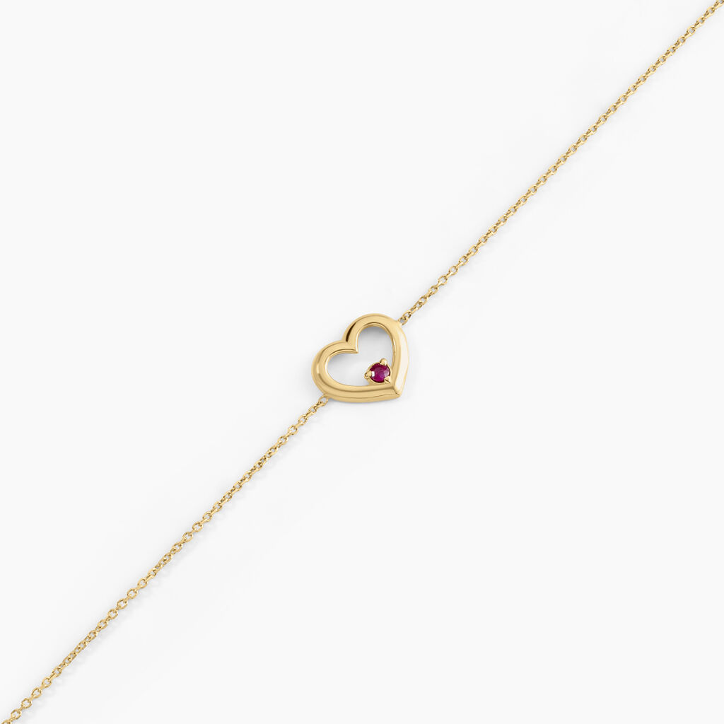 Bracelet Martella Or Jaune Rubis - Bracelets Femme | Histoire d&rsquo;Or