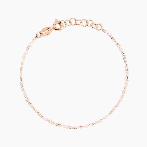 Bracelet Polka Argent Rose - Bijoux sans pierre Enfant | Histoire d&rsquo;Or