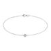 Bracelet Mon 1er Diamant Or Blanc Diamant - Bracelets Femme | Histoire d’Or