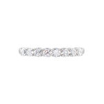 Alliance Eloisa Or Blanc Diamant Synthetique - Alliances Femme | Histoire d&rsquo;Or