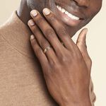 Alliance Hevan Ruban Or Bicolore - Alliances Unisex | Histoire d&rsquo;Or