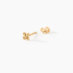 Boucles D'Oreilles Puces Jannie Plaqu&eacute; Or Jaune - Boucles d'oreilles fantaisie Femme | Histoire d&rsquo;Or