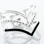 Bague Irina Argent Blanc Oxyde De Zirconium - Bagues avec pierre Femme | Histoire d&rsquo;Or